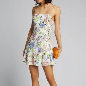 Alice + Olivia Trixie floral dress size 8